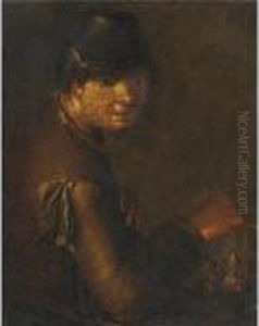 Contadino Con Cacciagione In Mano by Giacomo Francesco Cipper