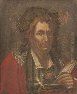 Portrait Of A Poet by Giacomo Francesco Cipper
