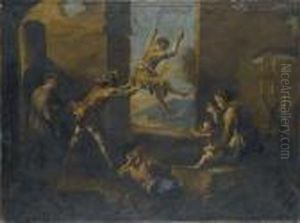 Bambina Su Altalena