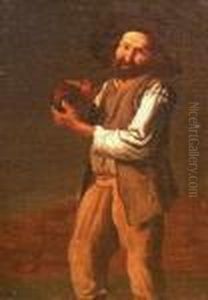 Peasant With A Water Gourd