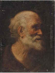 Head Of A Male Saint Head Of A Male Saint