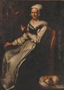 La Filatrice by Giacomo Francesco Cipper