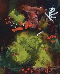 Frau im Sontagsstat by Paul Klee