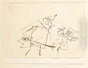 Rasender Krieger II by Paul Klee