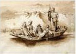 D'apres La Malaria De Hebert. by Georges Jules Victor Clairin