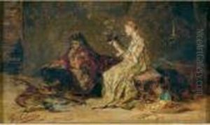 Le Harem by Georges Jules Victor Clairin