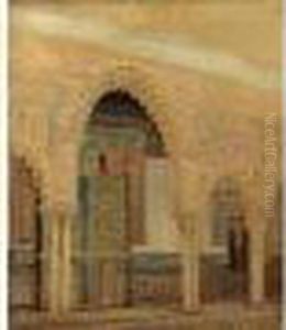Entree De Mosquee by Georges Jules Victor Clairin