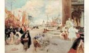 Carnaval A Venise by Georges Jules Victor Clairin