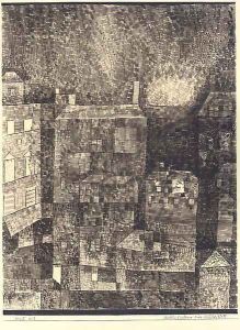 Nacht-Eindruck einer sutdlichen Stadt by Paul Klee