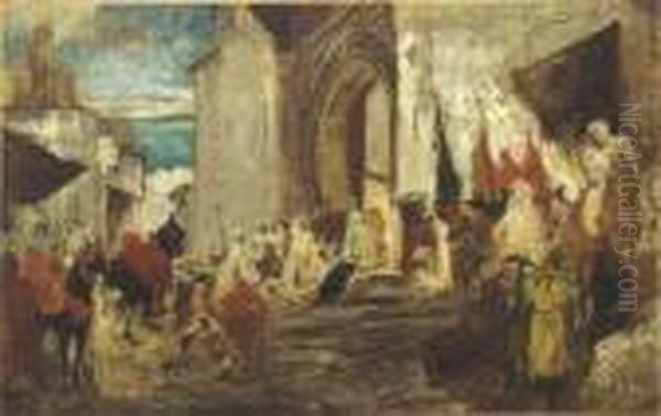 Gathering In The Streets - view 1