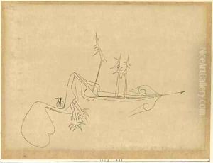 Verhexte Landschaft by Paul Klee