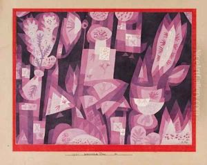West-Ostliche Flora by Paul Klee