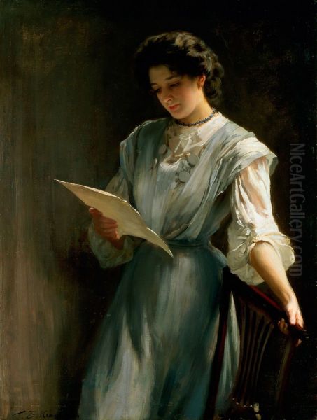 Reading the Letter - view 1