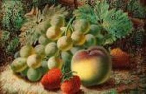 And Strawberries On A Ledge by Oliver Clare