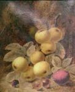Fruit On A Mossy Bank