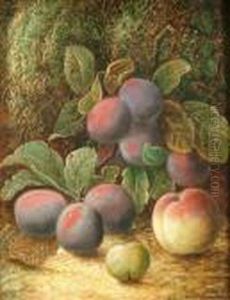 Still Life With Plumsand Other Fruit Still Life With Plumsand Other Fruit