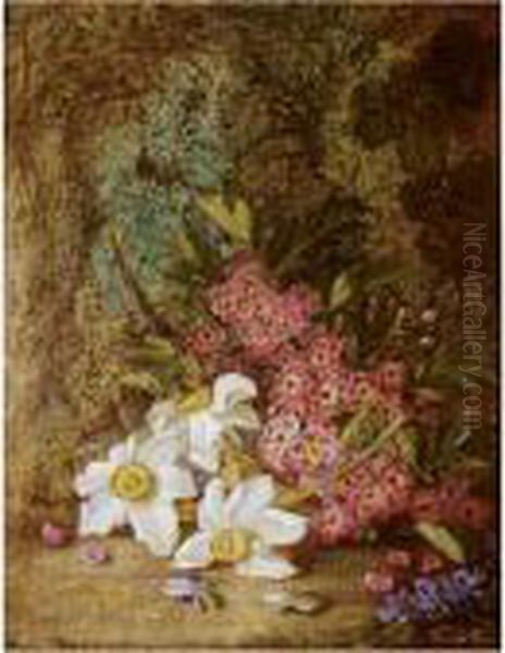 Still Life Of Fruit; Still Life Of Flowers - view 1