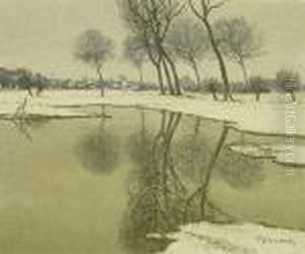 Wintery Pastureland - view 1