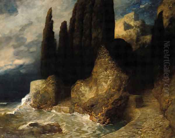 Toteninsel - view 1