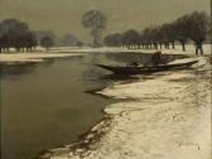 Wintertag Am Niederrhein. by Maximilian Clarenbach