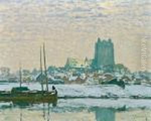 Wintermorgen Am Niederrhein by Maximilian Clarenbach