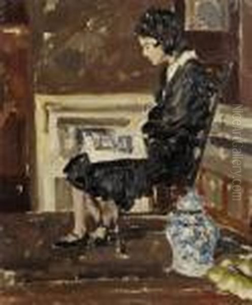 Junges Madchen Im Atelier Des Kunstlers - view 1