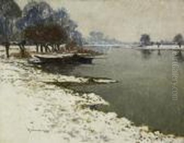 Winter At The Erft - view 1