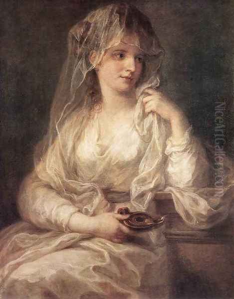Portrait of a Woman Dressed as Vestal Virgin - view 1