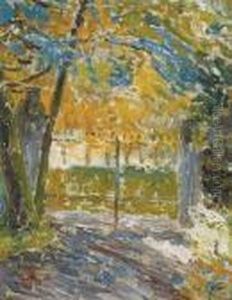 Entree De La Villa Zonneschijn by Emile Claus