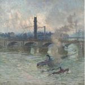 Bateaux A Vapeur Sur La Tamise Bateaux A Vapeur Sur La Tamise
