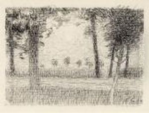 Landschap (1910) by Emile Claus