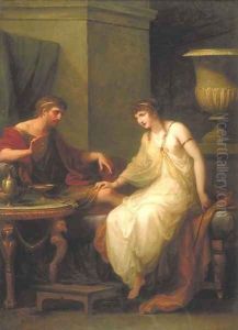 Ulysses and Circe by Angelica Kauffmann