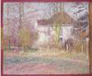 La Maison De L'artiste A Astene by Emile Claus