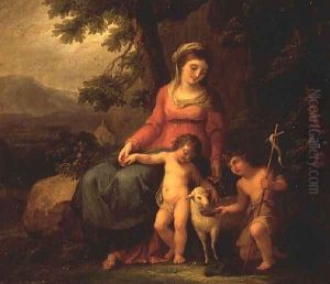 The Virgin Mary with the Christ Child and St John the Baptist