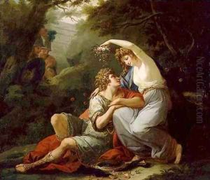 Rinaldo and Armida by Angelica Kauffmann
