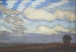 Cloud Study Above Open Country