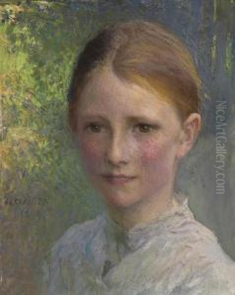 Study For Head Of A Girl - view 1