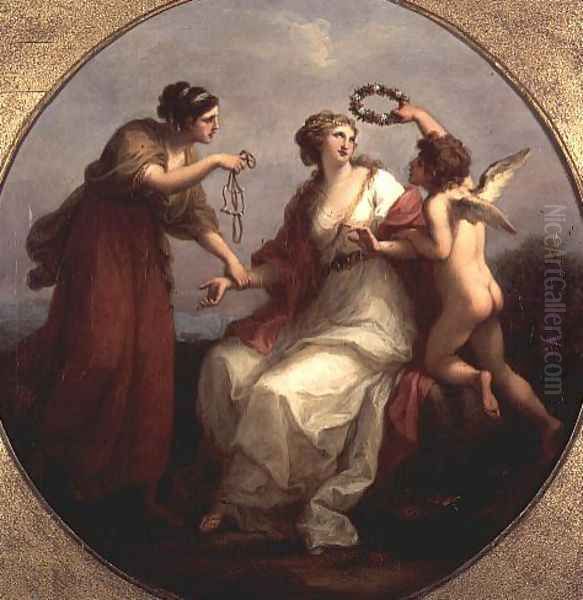 Prudence resisting Love - view 1