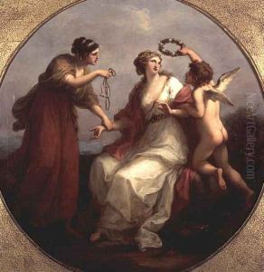 Prudence resisting Love