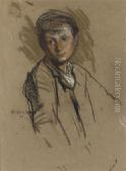 Study Of A Young Boy - view 1