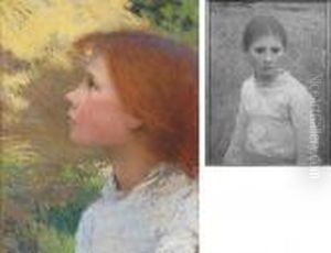 Head Of A Young Girl (rose Grimsdale)