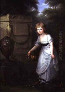 Portrait of Krystyna Potocka by Angelica Kauffmann