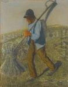 Haymaker by George Clausen