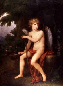 Portrait of the Prince Henryk Lubomirski as Cupid