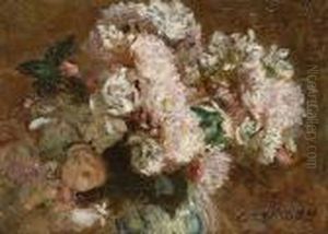 Flowers In A Vase. Flowers In A Vase.