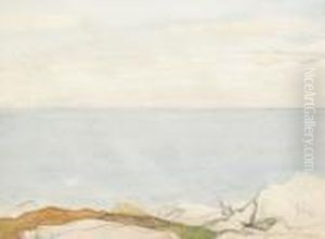 Landscape Study by George Clausen