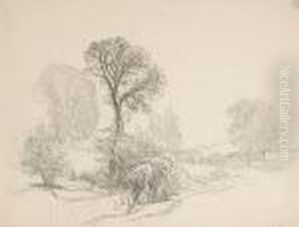 Landscape With Trees - view 1