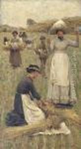 Gleaners by George Clausen