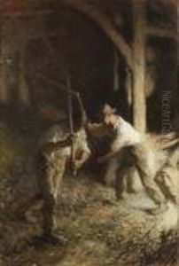 Threshers by George Clausen