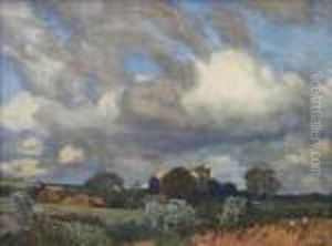 Harvest Time by George Clausen